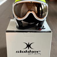 Casco sci/snowboard Slokker con visiera