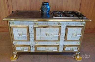 TERMO STUFA A LEGNA ORIGINALE J CORRADI ANNO 89