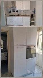 Cucina componibile 3,3 mt bianco lucido nuovissima