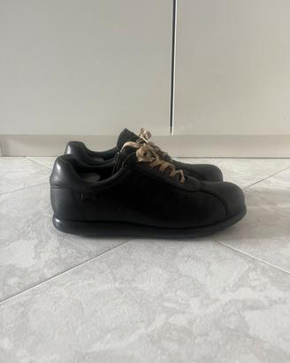 Scarpe Camper Pelotas uomo nere in pelle