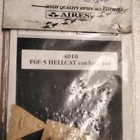 Set AIRES 1/48 4010 cockpit set per  F6F-5 Hellcat