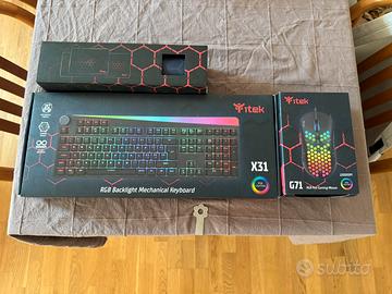 Bundle Gaming Itek X31 - G71 - Mousepad XL RGB