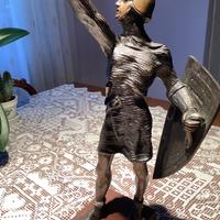 Statua vintage Alberto da Giussano