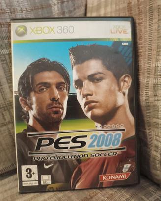 Gioco Xbox 360 Pro Evolution Soccer 2008