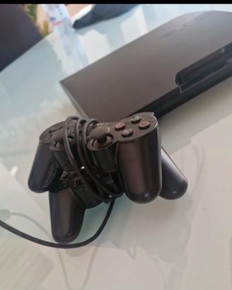 ps3 con 2 controler e cavi