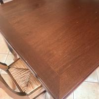 Tavolo in legno di Bassano con 4 sedie