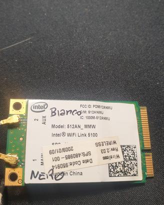 Scheda Wireless Pci-E portatili vintage