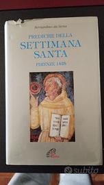 Libro "Prediche della settimana Santa"