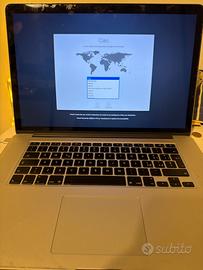 MacBook Pro Retina 15” Mid 2012 i7 8GB SSD 256GB