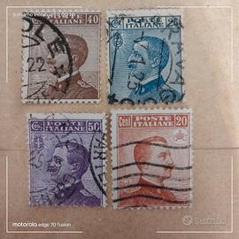 4 francobolli tra 1901/06