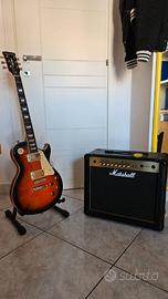 Chitarra elettrica e amplificatore