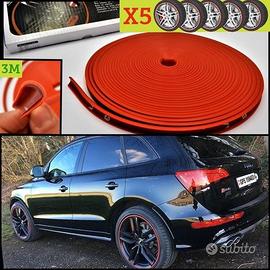 Protezione CERCHI in lega per AUDI Bordino ROSSO