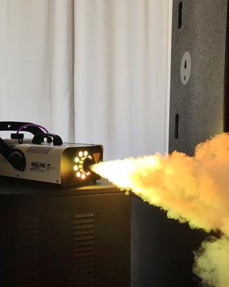 Macchina nebbia 1500W con led colore