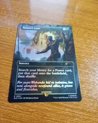 Secret Lair SLD R 0867 Nature's Lore Foil MTG en