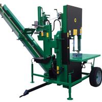 Sega a nastro con spaccalegna verticale SCSPC 800