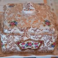 Burriera/ portaburro del 1800 Old England