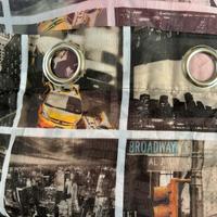 Tenda per finestra/porta finestra stile Londra