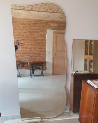 specchio rettangolare senza cornice 