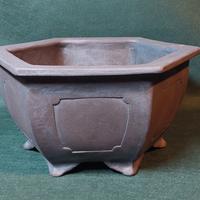 Vaso bonsai in gres non smaltato