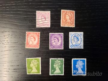 Francobolli Regno Unito - Regina Elisabetta II