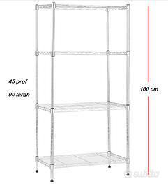 Scaffale Vice Versa 45 P x 90 L x 160 H