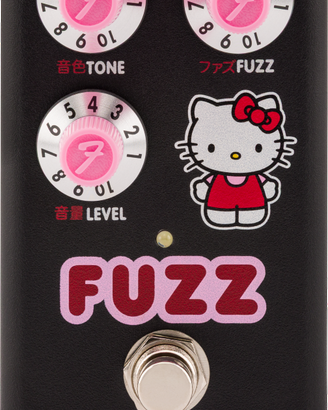 Fender x Hello Kitty Black Fuzz Pedal