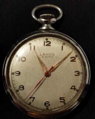 Orologio Lanco da taschino da riparare 