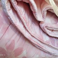 Piumino matrimoniale rosa