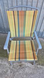 sedia pieghevole per esterno 