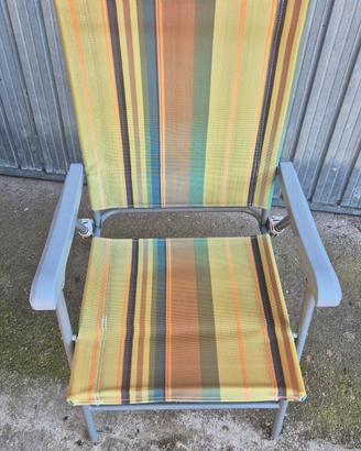 sedia pieghevole per esterno 