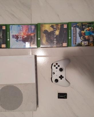 Xbox One s + controller + giochi