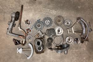 Ricambi originali vespa gs bacchetta faro basso