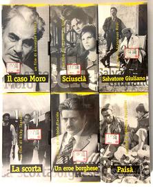 6 VHS Film, Storie d'Italia de l'Unità sigillate