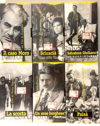6 VHS Film, Storie d'Italia de l'Unità sigillate