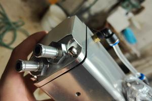 decanter vapori olio