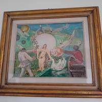 opera olio su tela Mario Cortiello