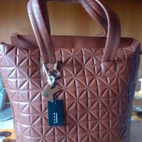 2 Borse Koan Pelle/Tessuto