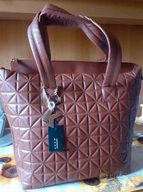 2 Borse Koan Pelle/Tessuto