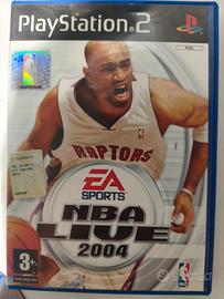 ps2 giochi Nba live 2004