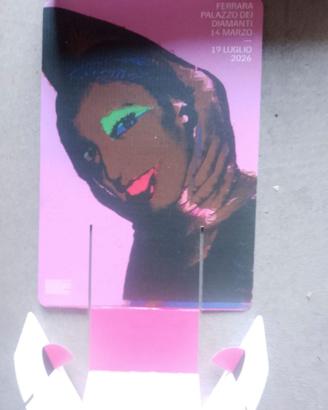 Andy Warhol locandina e cartoncino