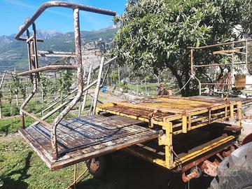 carro ponte per raccolta frutta 