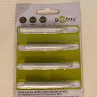 Set Punte saldatore a stagno NUOVE SIGILLATE!!