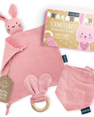 Set di Peluche Coccole Neonati in Cotone per dormi