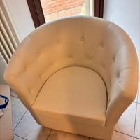 Poltrona di pelle