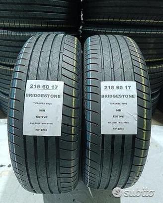 2 gomme 215 60 17 BRIDGESTONE RIF2236