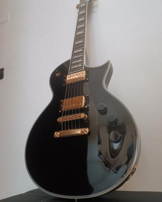 Chitarra elettrica ESP LTD EC-256 BLK (nera-oro)