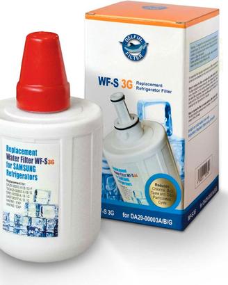 Filtro acqua WF-S3G Dolphin, compatibile con frigo