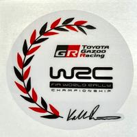 Coppia Adesivi Toyota GR Yaris Kalle Rovampera