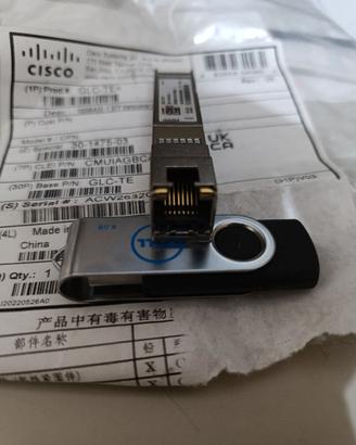 CISCO SFP TRANSCEIVER MODULE FOR CA 1000BASE-T