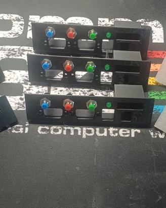 c64u Commodore pannello laterale pulsanti,led SD